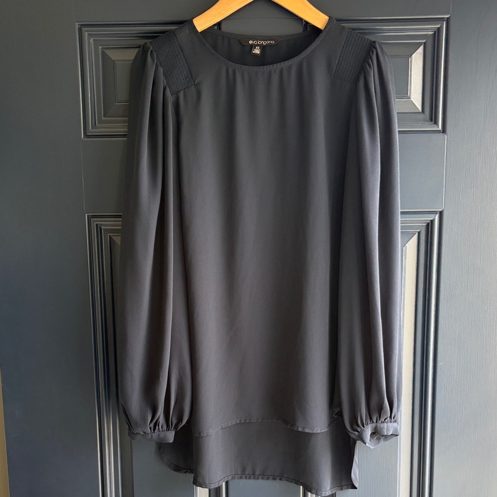 Elegant Black Women's Blouse